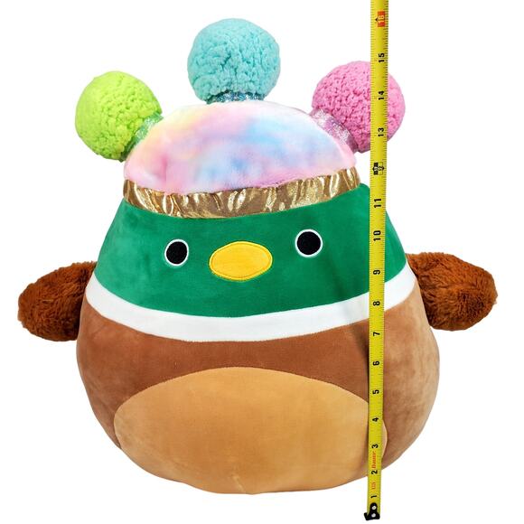Kelly Toys Squishmallows 16" Squish Doos Avery Mallard Duck Plush Super Soft - Picture 4 of 5